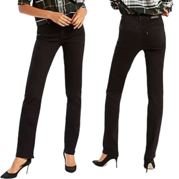 Levi's Denim - Levi's 505 Straight Leg Soft Black